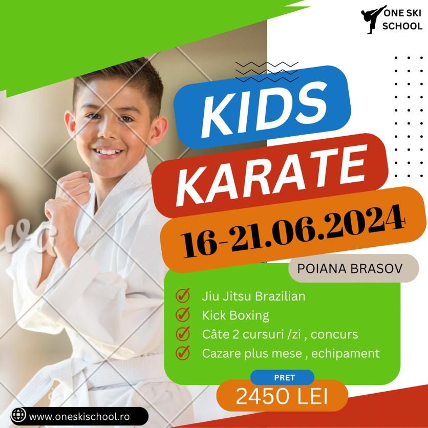 Tabara pentru copii Karate 2024